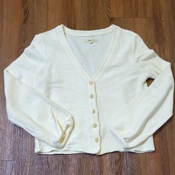 wild fable Sweaters - madewell Wild Fable Cream Button-Up Cardigan used good condition.